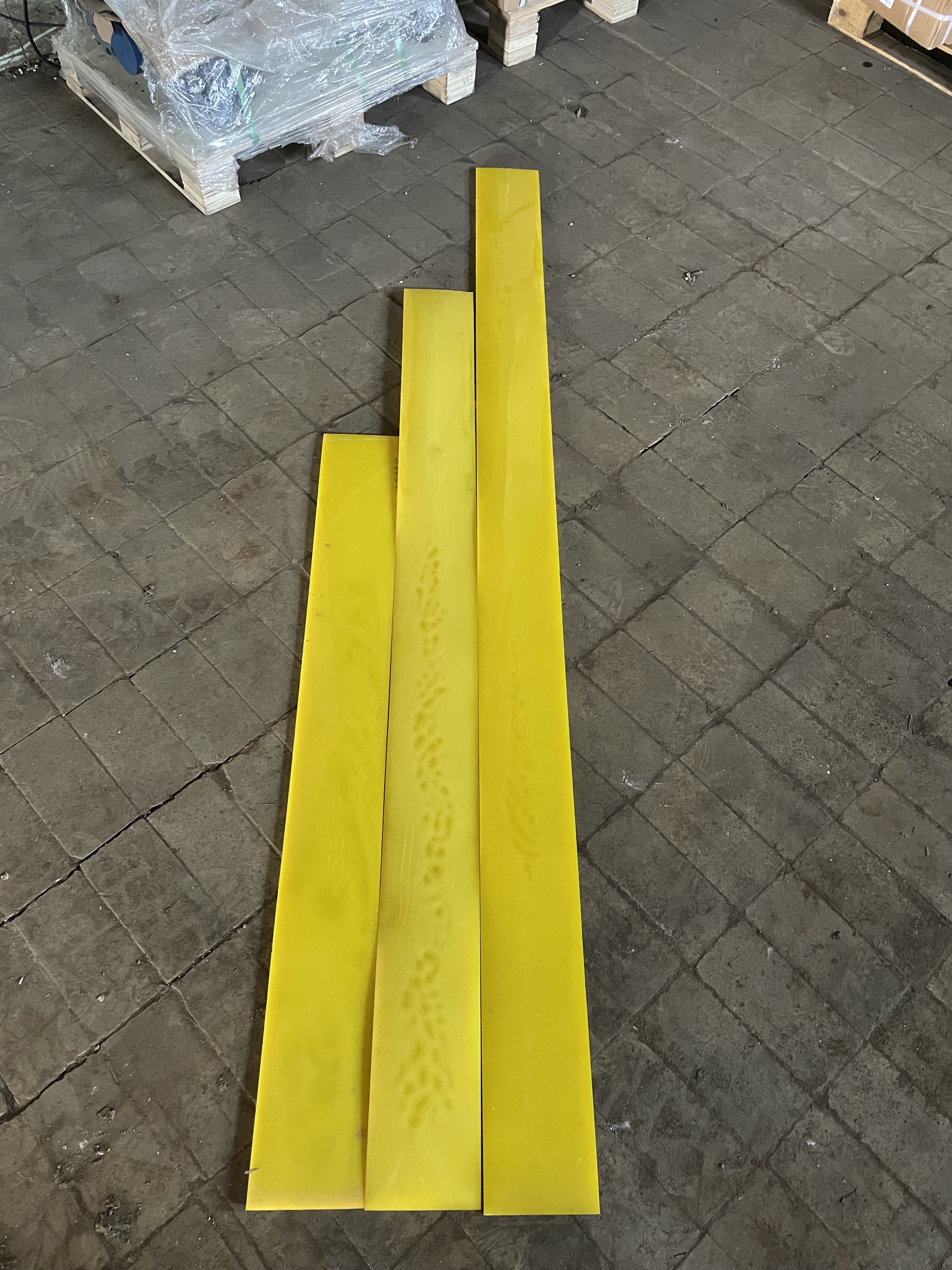 Скребок вальца Bomag 1500x150x10
